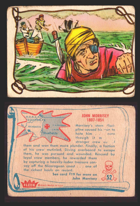 1961 Pirates Bold Vintage Trading Cards You Pick Singles #1-#66 Fleer 52   John Morrisey  - TvMovieCards.com