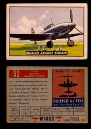 1952 Wings Topps TCG Vintage Trading Cards You Pick Singles #1-100 #52  - TvMovieCards.com