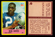 1967 Philadelphia Football Trading Card You Pick Singles #1-#198 VG/EX #52 Bob Hayes (HOF)  - TvMovieCards.com