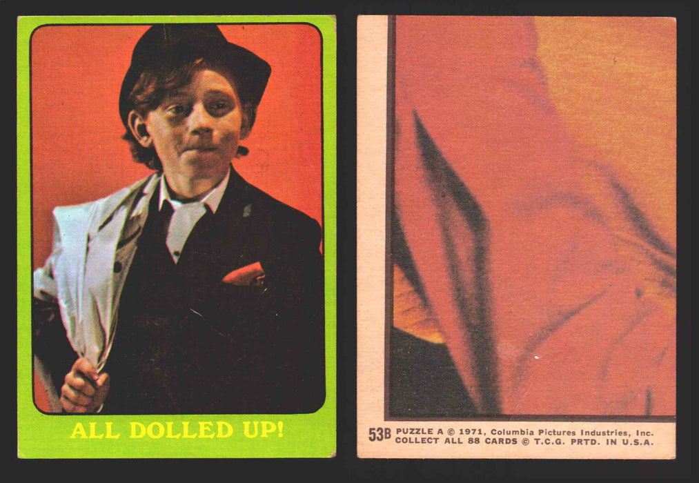 1971 The Partridge Family Series 3 Green You Pick Single Cards #1-88B Topps USA #	53B   All Dolled Up!  - TvMovieCards.com