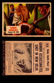 1954 Scoop Newspaper Series 1 Topps Vintage Trading Cards You Pick Singles #1-78 58   Japanese Surrender  - TvMovieCards.com