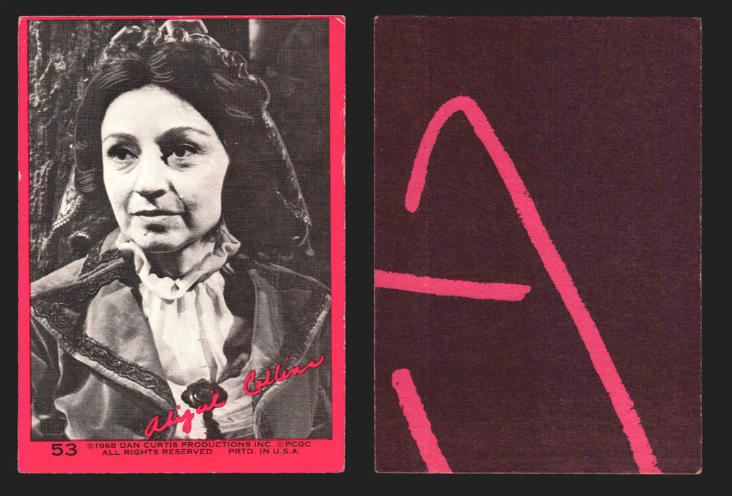 1966 Dark Shadows Series 1 (Pink) Philadelphia Gum Vintage Trading Cards Singles #53  - TvMovieCards.com