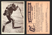 1966 James Bond 007 Thunderball Vintage Trading Cards You Pick Singles #1-66 53   On The Way To Battle  - TvMovieCards.com