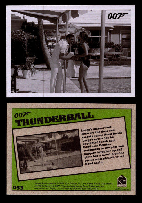 James Bond Archives 2014 Thunderball Throwback You Pick Single Card #1-99 #53  - TvMovieCards.com
