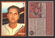 1962 Topps Baseball Trading Card You Pick Singles #500-#598 VG/EX #	545 Hoyt Wilhelm  - Baltimore Orioles SP (creased)  - TvMovieCards.com