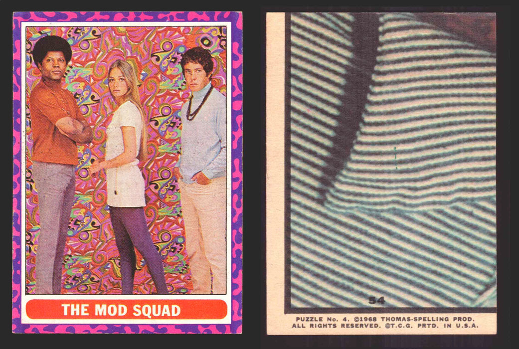 1969 The Mod Squad Vintage Trading Cards You Pick Singles #1-#55 Topps 54   The Mod Squad  - TvMovieCards.com