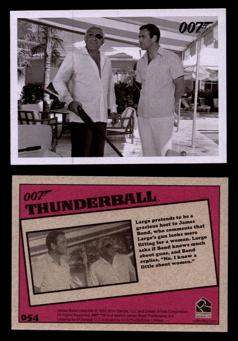 James Bond Archives 2014 Thunderball Throwback You Pick Single Card #1-99 #54  - TvMovieCards.com