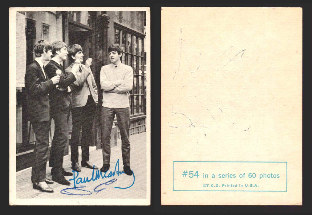 Beatles Series 1 Topps 1964 Vintage Trading Cards You Pick Singles #1-#60 #54  - TvMovieCards.com