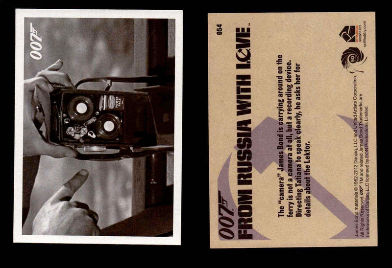 James Bond 50th Anniversary Series Two From Russia with Love Single Cards #1-65 #54  - TvMovieCards.com