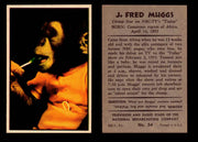 1953 Bowman NBC TV & Radio Stars Vintage Trading Card You Pick Singles #1-96 #54 J. Fred Muggs  - TvMovieCards.com