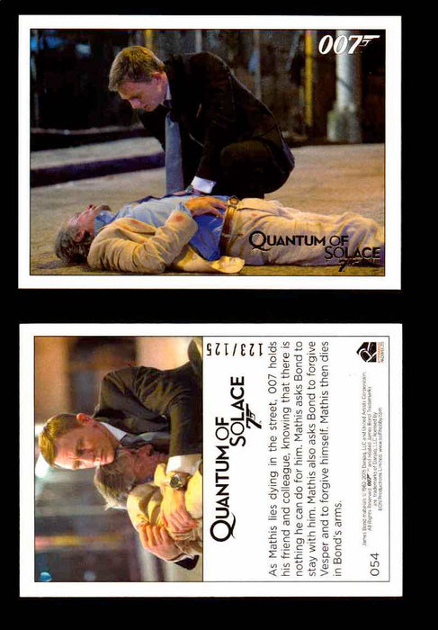 James Bond Archives Quantum of Solace Gold Parallel You Pick Single Cards #1-90 #54  - TvMovieCards.com