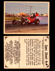 1965 Donruss Spec Sheet Vintage Hot Rods Trading Cards You Pick Singles #1-66 #54  - TvMovieCards.com