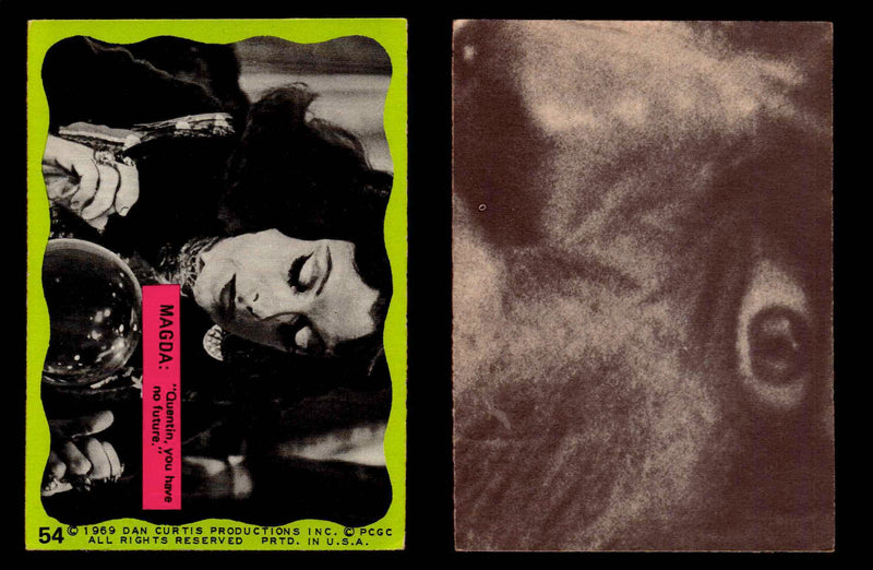 Dark Shadows Series 2 (Green) Philadelphia Gum Vintage Trading Cards You Pick #54  - TvMovieCards.com
