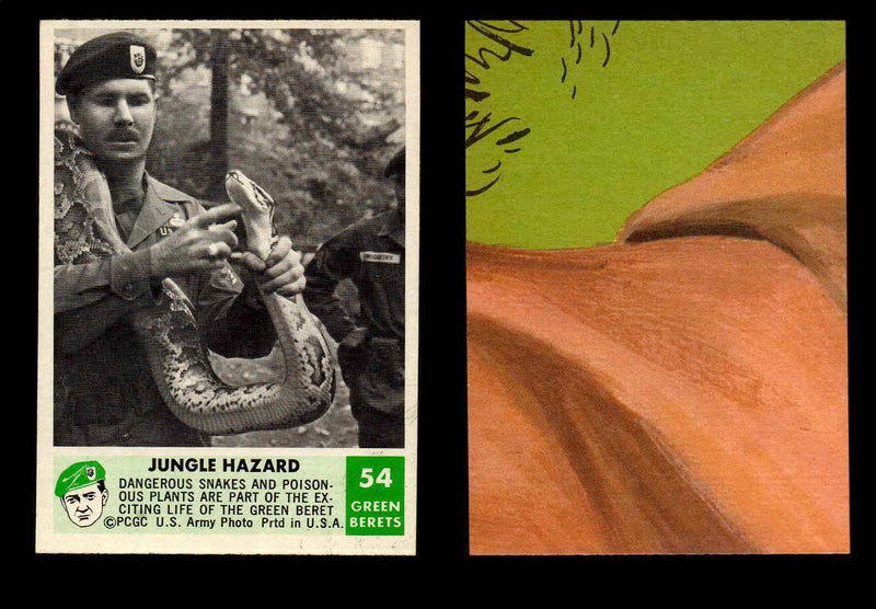 1966 Green Berets PCGC Vintage Gum Trading Card You Pick Singles #1-66 #54  - TvMovieCards.com