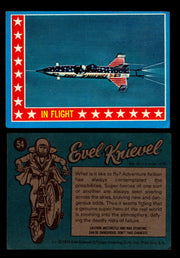 Evel Knievel Topps 1974 Vintage Trading Cards You Pick Singles #1-60 #54  - TvMovieCards.com