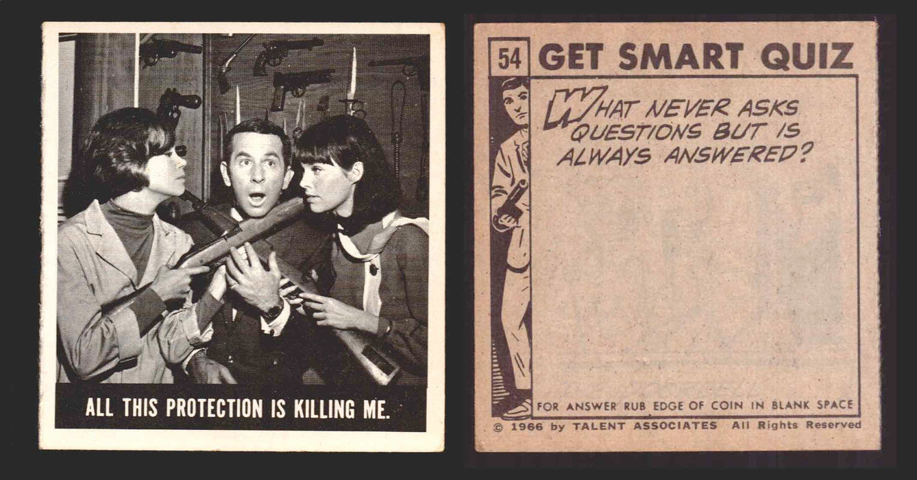 1966 Get Smart Vintage Trading Cards You Pick Singles #1-66 OPC O-PEE-CHEE #54  - TvMovieCards.com
