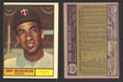 1961 Topps Baseball Trading Card You Pick Singles #500-#589 VG/EX #	557 Jose Valdivielso - Minnesota Twins  - TvMovieCards.com