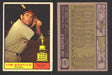 1961 Topps Baseball Trading Card You Pick Singles #500-#589 VG/EX #	559 Jim Gentile - Baltimore Orioles  - TvMovieCards.com