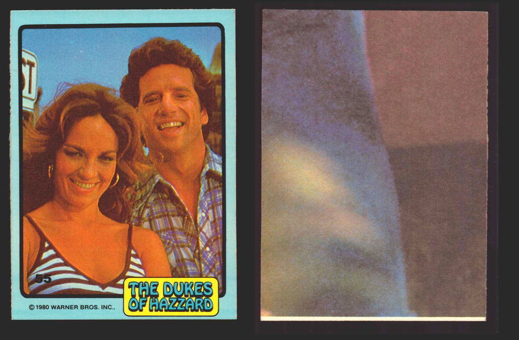 1980 Dukes of Hazzard Vintage Trading Cards You Pick Singles #1-#66 Donruss 55   Daisy and Luke  - TvMovieCards.com