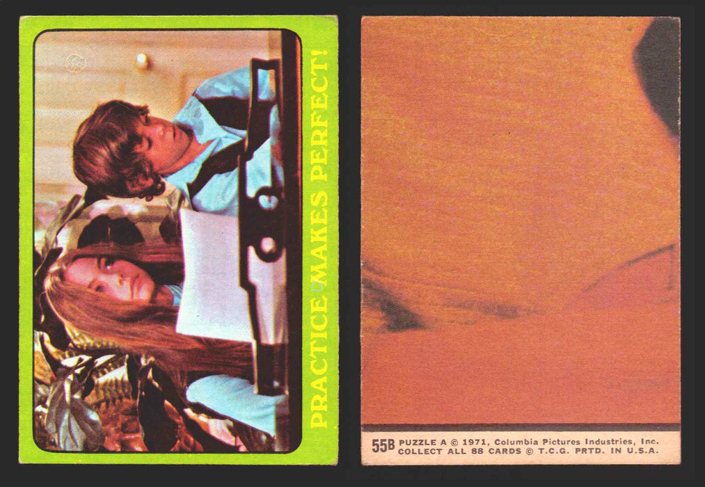 1971 The Partridge Family Series 3 Green You Pick Single Cards #1-88B Topps USA #	55B   Practice Makes Perfect!  - TvMovieCards.com