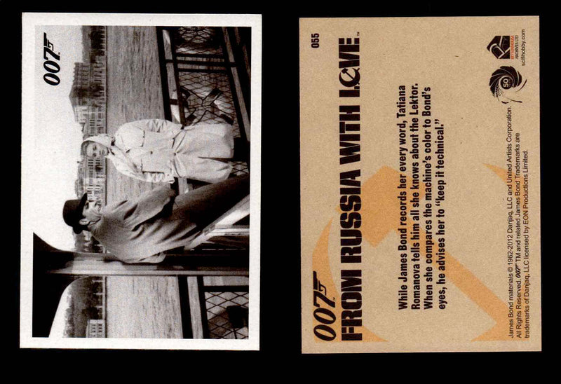 James Bond 50th Anniversary Series Two From Russia with Love Single Cards #1-65 #55  - TvMovieCards.com