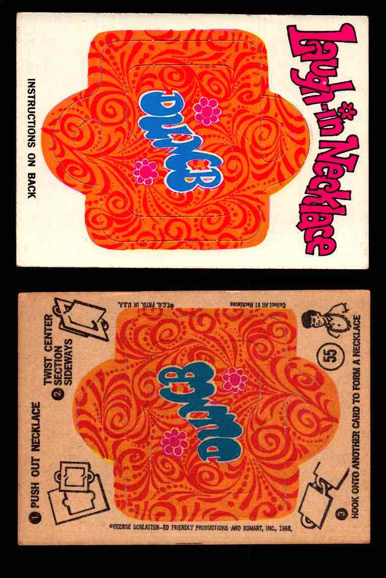 1968 Laugh-In Topps Vintage Trading Cards You Pick Singles #1-77 #55  - TvMovieCards.com