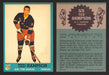 1962-63 Topps Hockey NHL Trading Card You Pick Single Cards #1 - 66 EX/NM #	55 Ted Hampson  - TvMovieCards.com