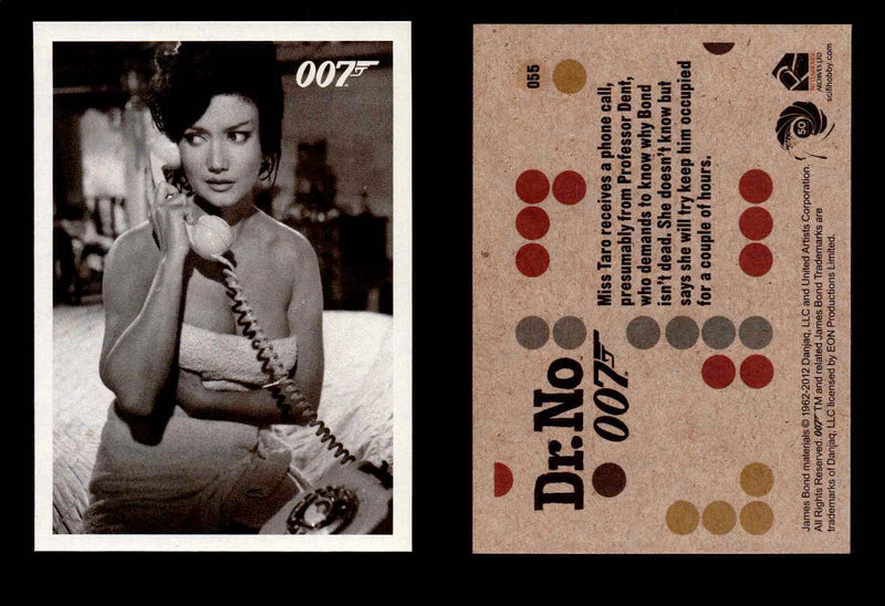 James Bond 50th Anniversary Series Dr. No You Pick Single Cards #1-65 #55  - TvMovieCards.com