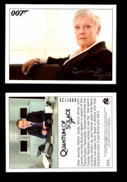 James Bond Archives Quantum of Solace Gold Parallel You Pick Single Cards #1-90 #55  - TvMovieCards.com