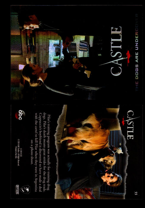 Castle Seasons 3 & 4 Foil Parallel Base Card You Pick Singles 1-72 #55  - TvMovieCards.com