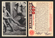 1965 James Bond 007 Glidrose Vintage Trading Cards You Pick Singles #1-66 55   One Good Turn Deserves Another  - TvMovieCards.com