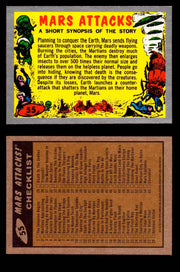 2012 Mars Attacks Silver Parallel You Pick Single Trading Card #1-55 Topps #55  - TvMovieCards.com
