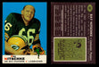 1969 Topps Football Trading Card You Pick Singles #1-#263 G/VG/EX #	55 	Ray Nitschke (HOF)(creased)  - TvMovieCards.com