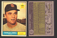1961 Topps Baseball Trading Card You Pick Singles #500-#589 VG/EX #	561 Charley James - St. Louis Cardinals  - TvMovieCards.com