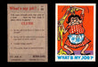 1965 What's my Job? Leaf Vintage Trading Cards You Pick Singles #1-72 #56  - TvMovieCards.com