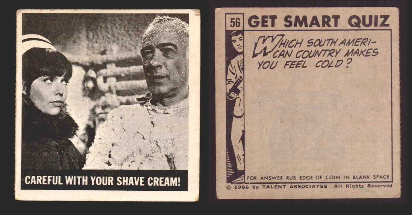 1966 Get Smart Vintage Trading Cards You Pick Singles #1-66 OPC O-PEE-CHEE #56  - TvMovieCards.com