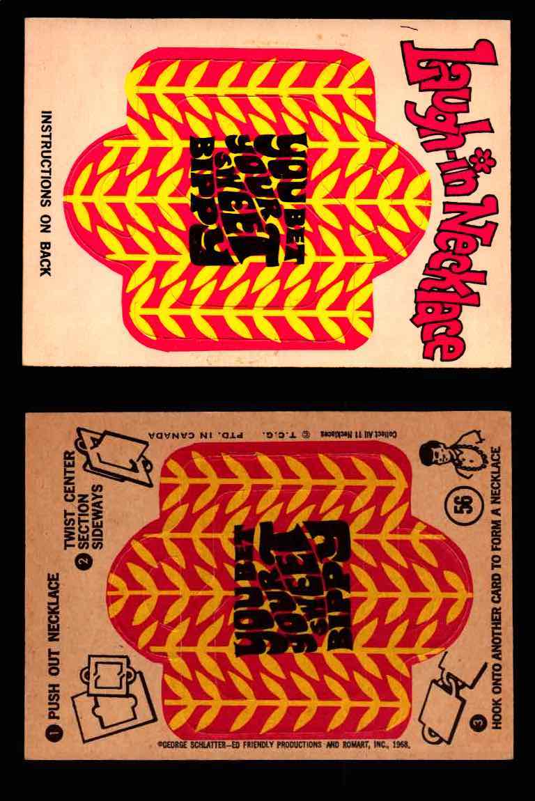 1968 Laugh-In Topps Vintage Trading Cards You Pick Singles #1-77 #56  - TvMovieCards.com