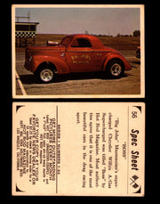 1965 Donruss Spec Sheet Vintage Hot Rods Trading Cards You Pick Singles #1-66 #56  - TvMovieCards.com