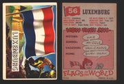 1956 Flags of the World Vintage Trading Cards You Pick Singles #1-#80 Topps 56	Luxemburg  - TvMovieCards.com