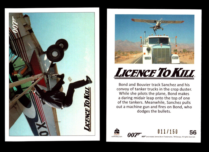 James Bond Classics 2016 Licence To Kill Gold Foil Parallel Card You Pick Single #56  - TvMovieCards.com