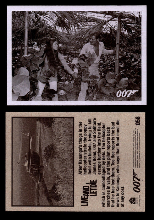 James Bond Archives 2014 Live and Let Die Throwback You Pick Single Card #1-59 #56  - TvMovieCards.com