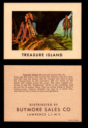 Treasure Island Buymore Sales 1960 Vintage Trading Cards You Pick Singles   - TvMovieCards.com