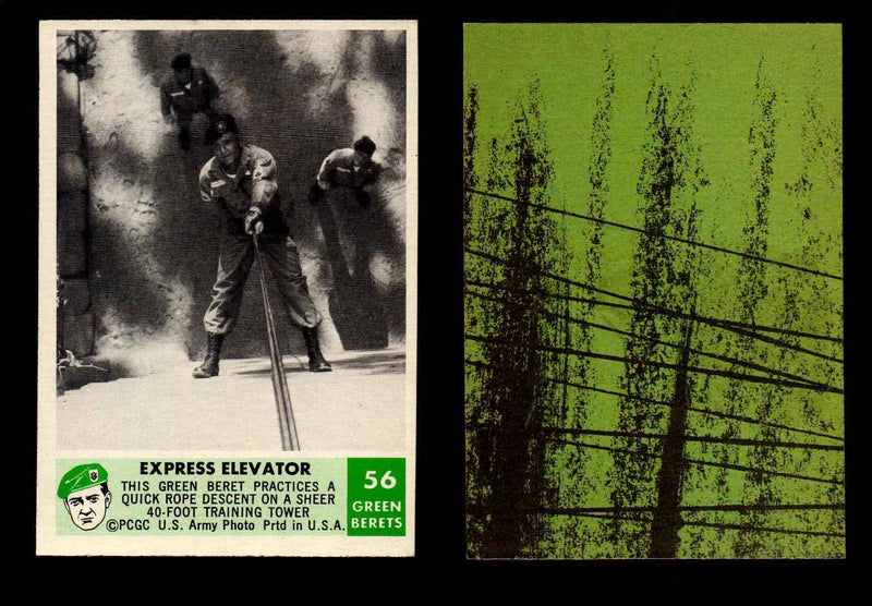 1966 Green Berets PCGC Vintage Gum Trading Card You Pick Singles #1-66 #56  - TvMovieCards.com