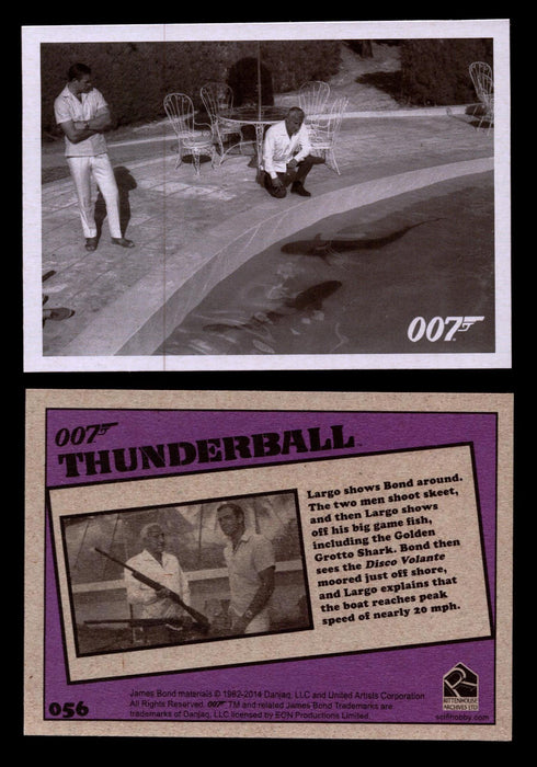 James Bond Archives 2014 Thunderball Throwback You Pick Single Card #1-99 #56  - TvMovieCards.com