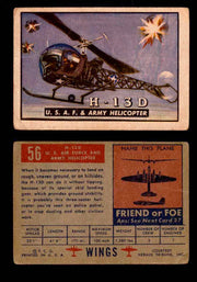 1952 Wings Topps TCG Vintage Trading Cards You Pick Singles #1-100 #56  - TvMovieCards.com