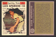 1961 Topps Baseball Trading Card You Pick Singles #500-#589 VG/EX #	574 Luis Aparicio - Chicago White Sox AS  - TvMovieCards.com
