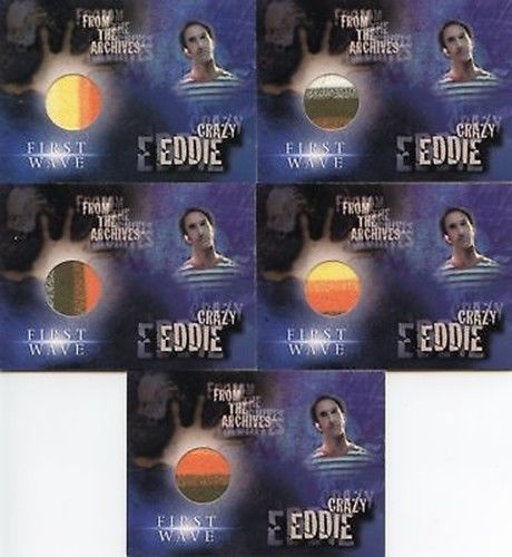 First Wave Crazy Eddie Costume Card Variants Lot 5 Cards RLC1   - TvMovieCards.com