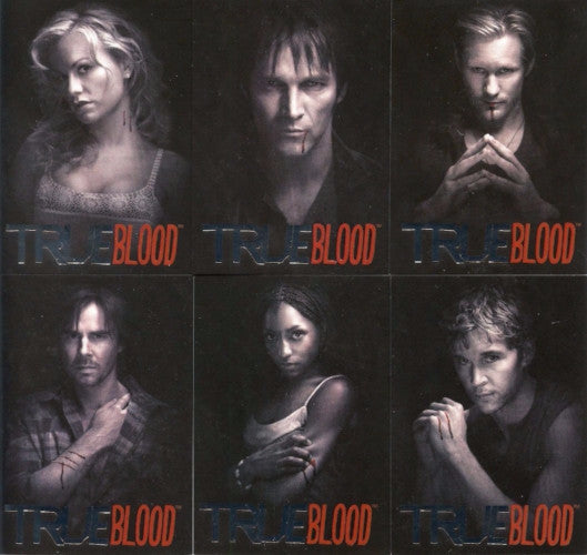 True Blood Premiere Edition Black & White Chase Card Set   - TvMovieCards.com