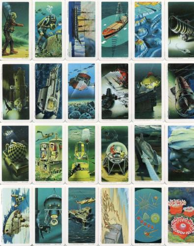 1971 Brooke Bond Foods Limited Exploring The Ocean Vintage Card Set 48 Cards   - TvMovieCards.com