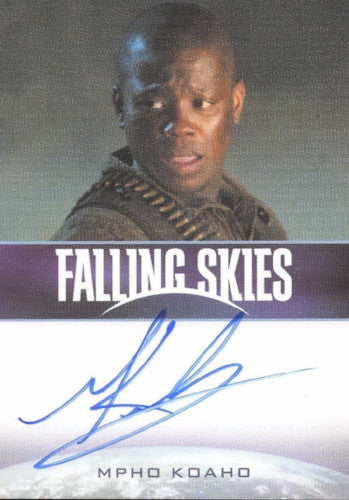 Falling Skies Season 2 Premium Pack Mpho Koaho Autograph Card   - TvMovieCards.com